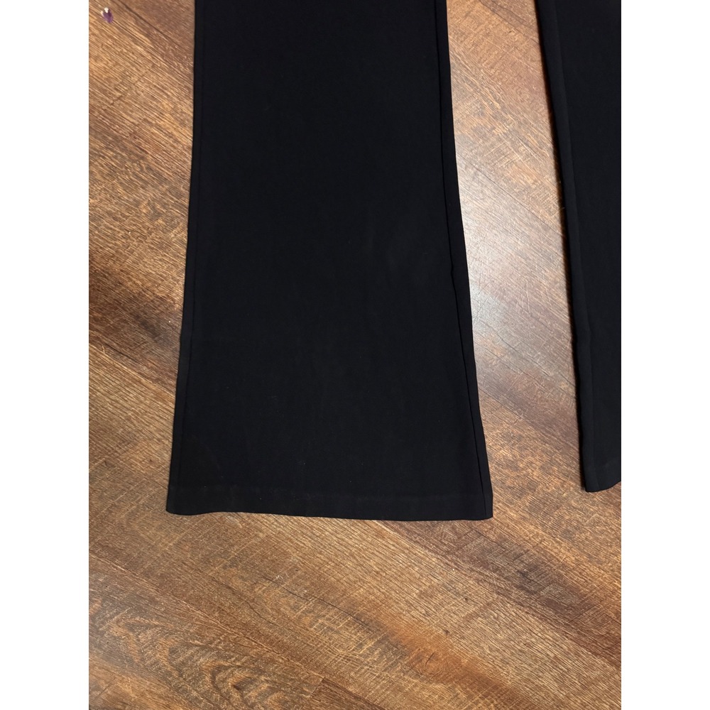 Bebe NWT Crepe Slouchy Wide Leg Jumpsuit Black Size 8 Adjustable Straps - Picture 4 of 9